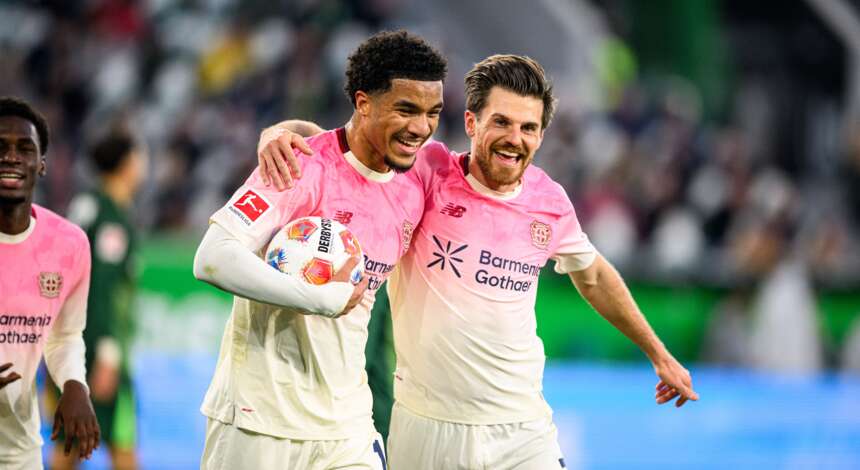 勒沃库森 3-1 沃尔夫斯堡：